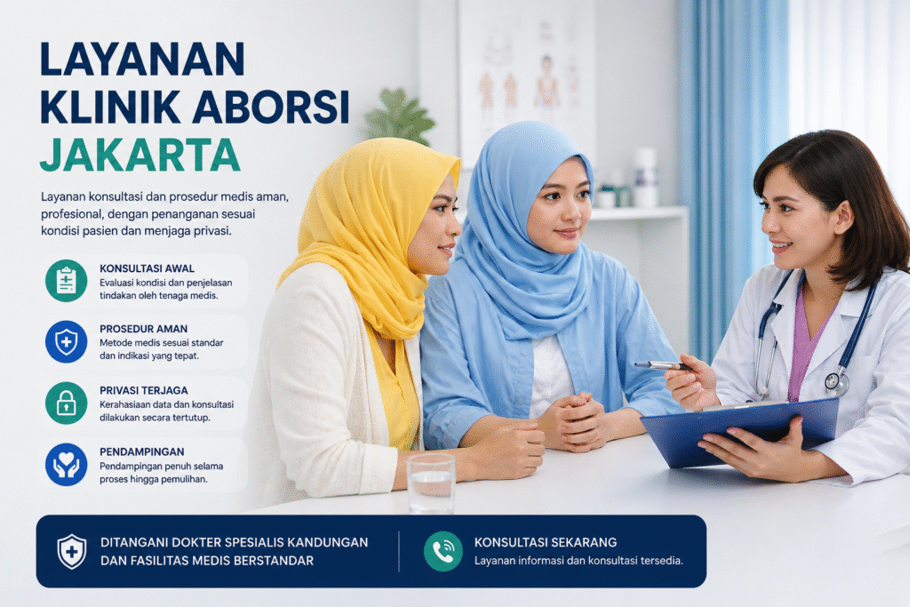 Layanan konsultasi klinik aborsi Jakarta