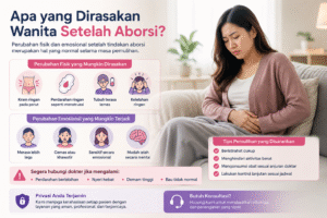 apa yang dirasakan wanita setelah aborsi selama masa pemulihan