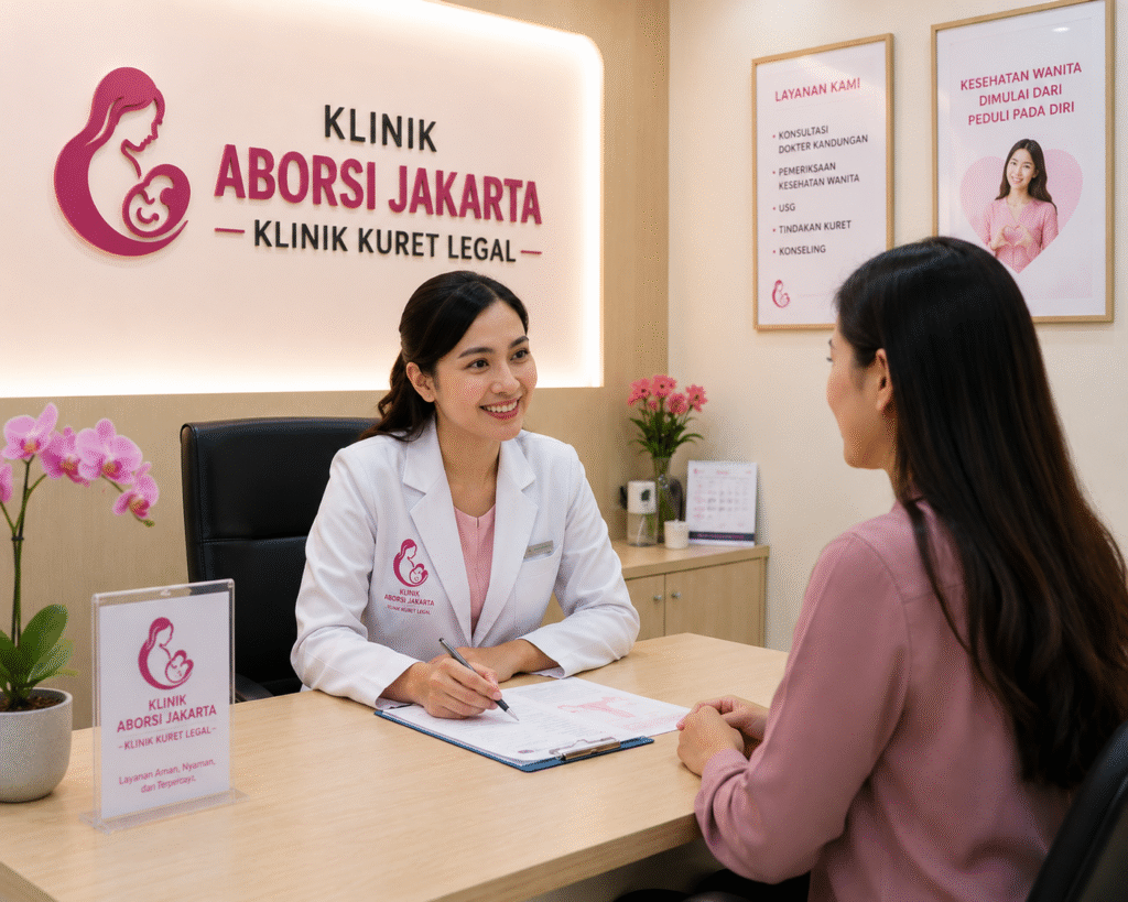 klinik aborsi jakarta layanan kuret legal dengan dokter kandungan profesional